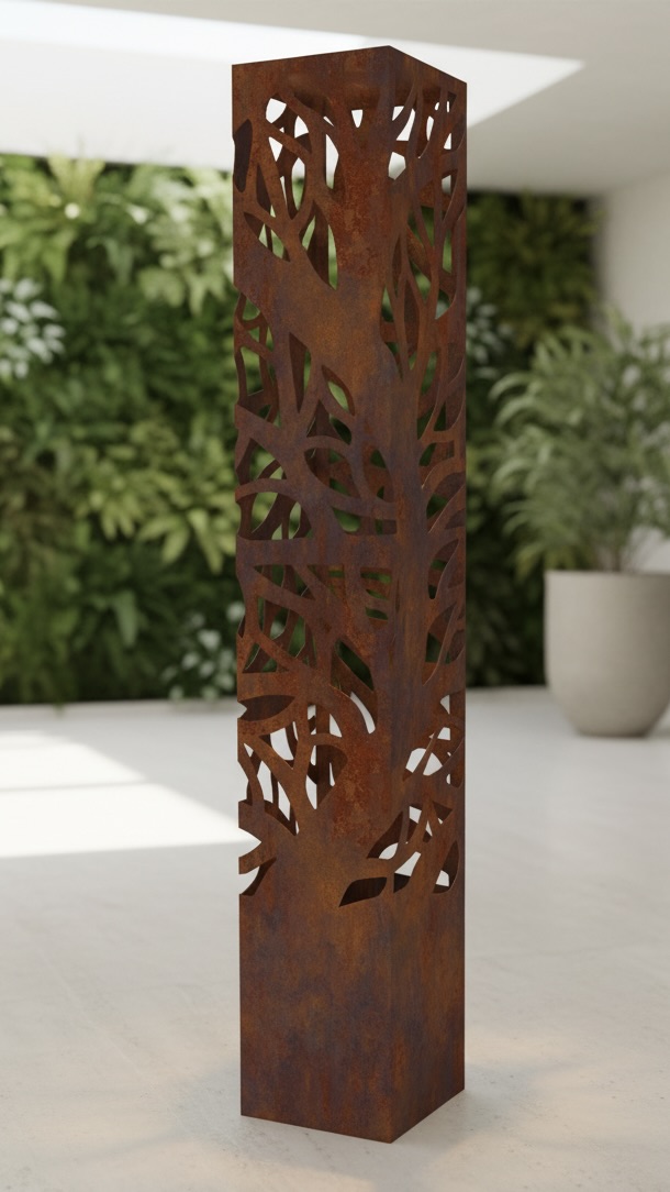 Patine Corten ocre