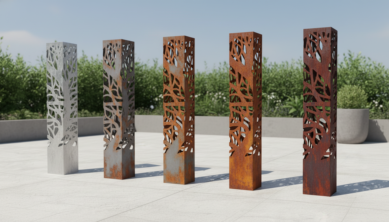 Acier Corten évolution